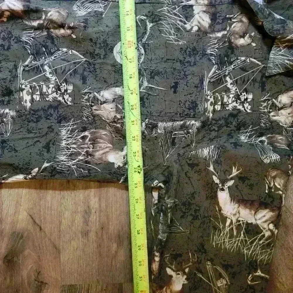 Magellan Men's Sportsman Camo Long Sleeve Buttondown Shirt Size Large - Picture 6 of 8